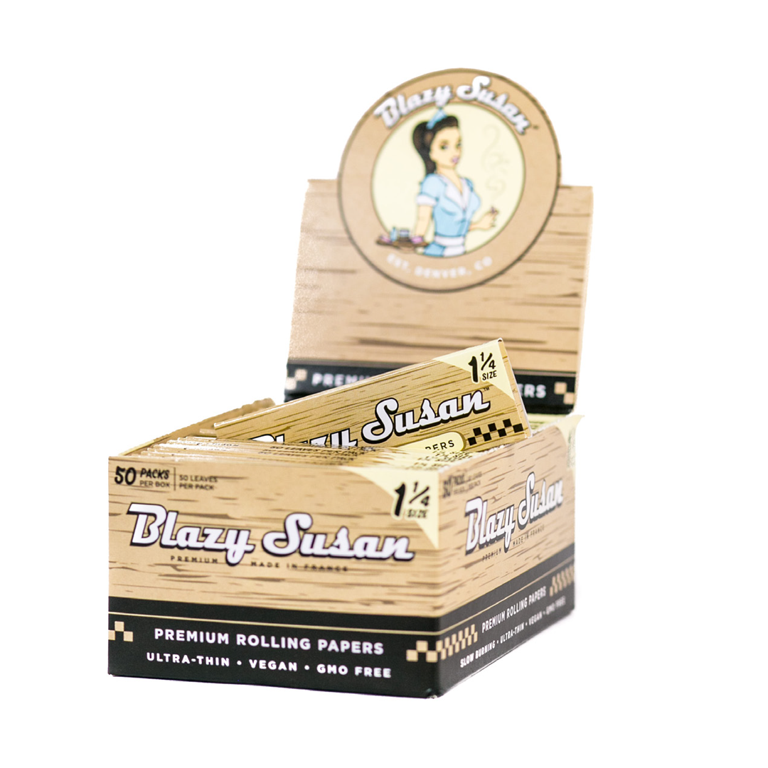 Blazy Susan Unbleached Rolling Papers