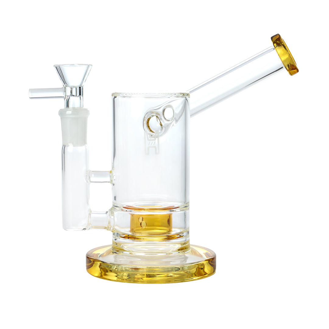 Human Grade 6" Sidecar Bubbler – Yellow
