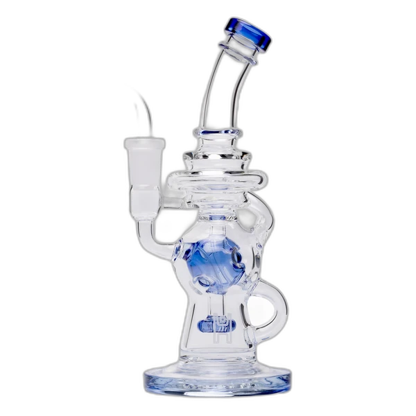 Human Grade 7 Inch Swiss Dab Rig in Blue