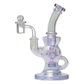 Human Grade 8.5 Inch Swiss Incycler Dab Rig in Iridescent