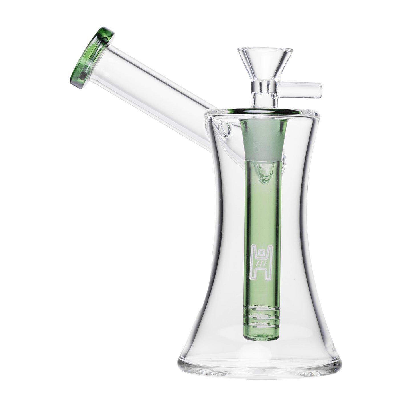 Human Grade 6" Hourglass Sidecar Bubbler