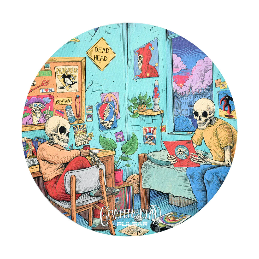 Grateful Dead Dab Mats (Round)