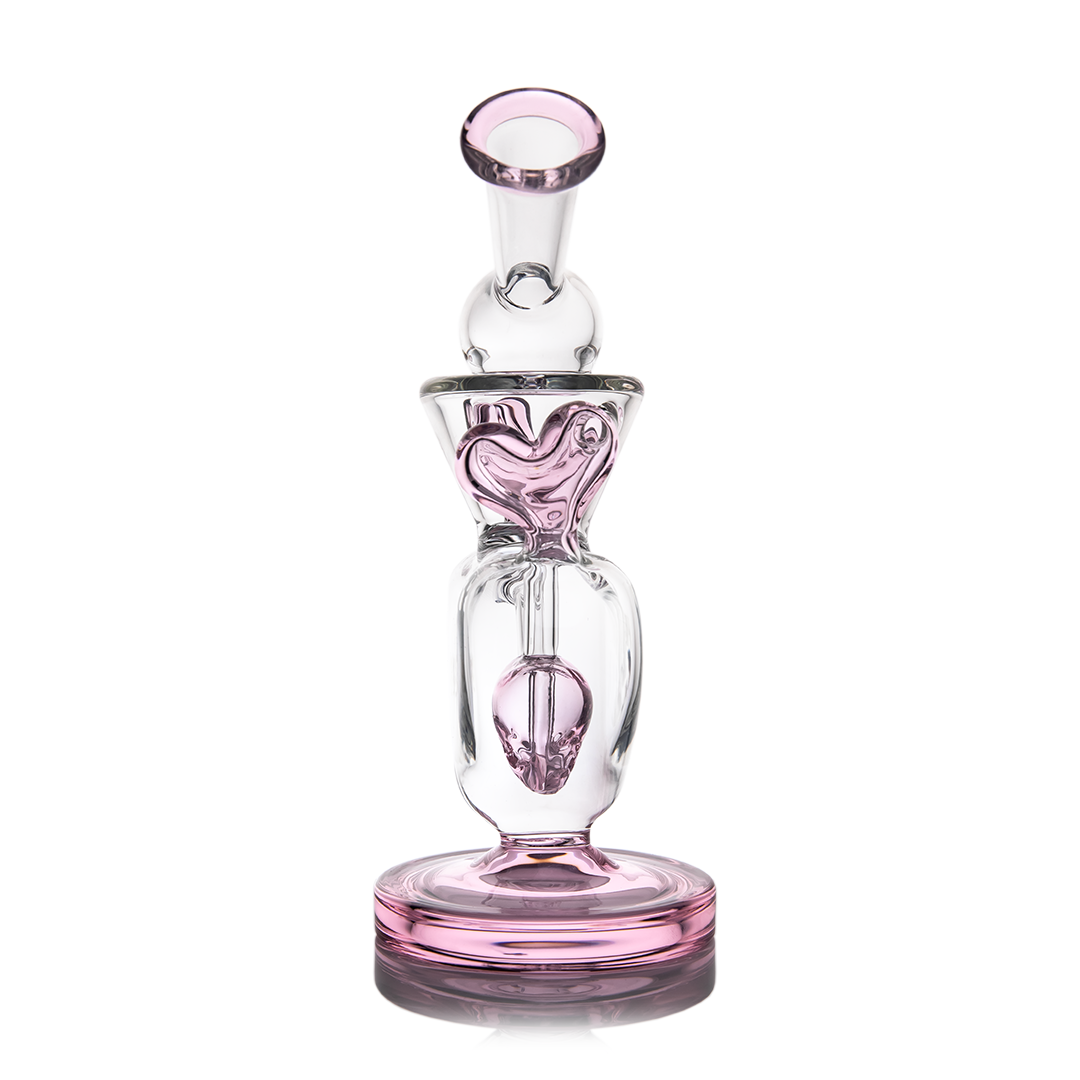 MJ Arsenal Melting Hearts Mini Dab Rig Valentine's Day