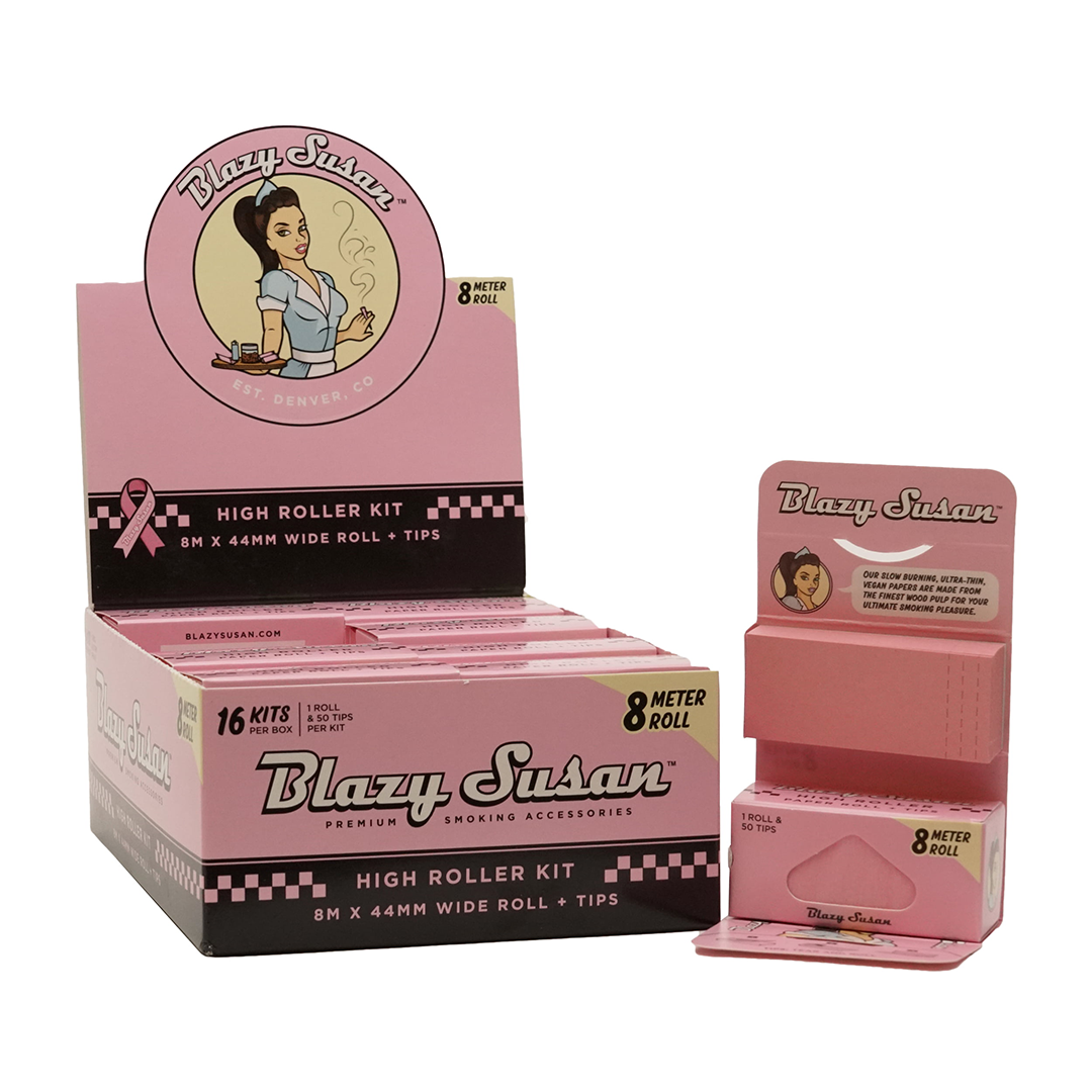 Blazy Susan Pink Rolling Papers