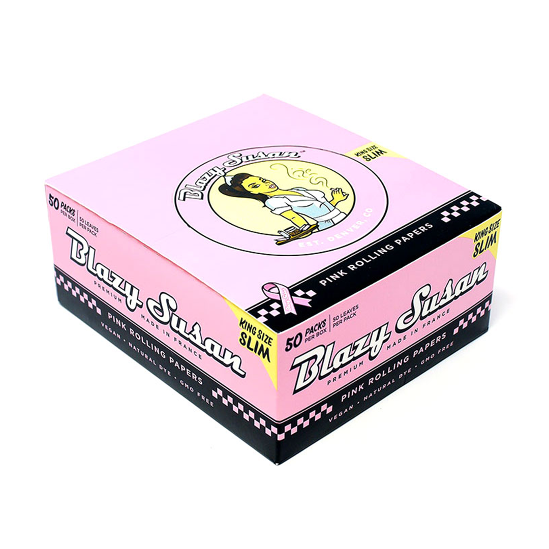 Blazy Susan Pink Rolling Papers