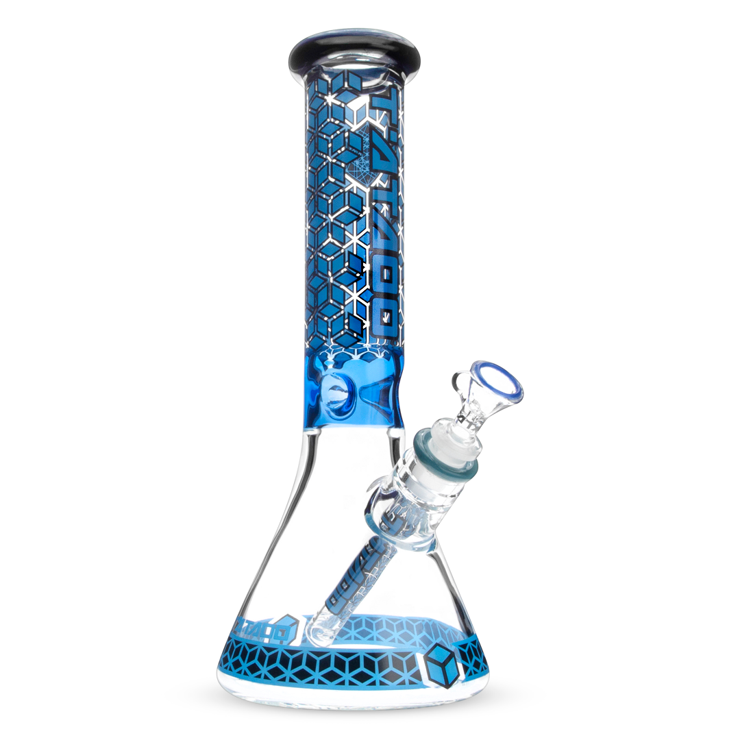 Lookah Glass 12" Geometric Water Pipe