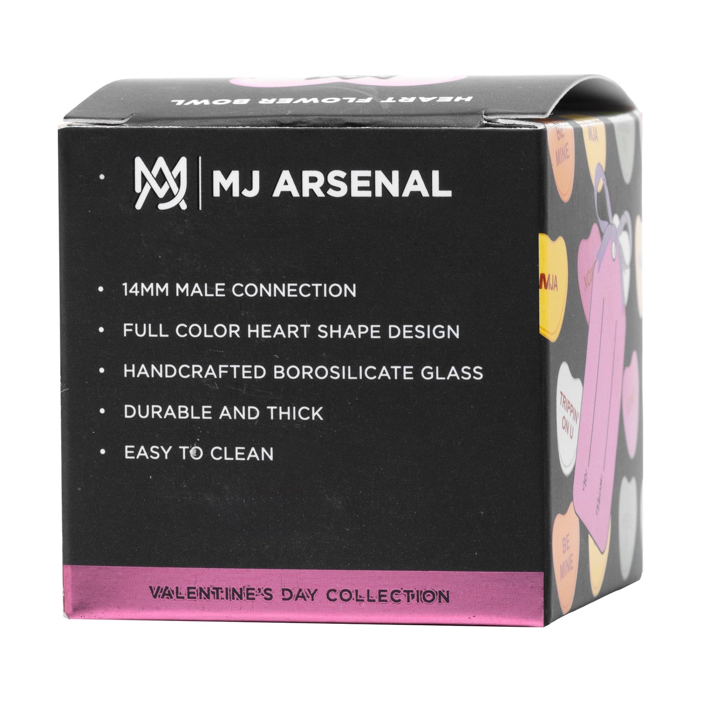 MJ Arsenal Heart Flower Bowl Valentine's Day