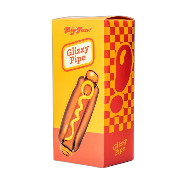 BIGFUN! Glizzy Hot Dog Hand Pipe
