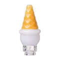 BIGFUN! Ice Cream Pivot Top – handmade borosilicate glass cone top for Puffco Pivot