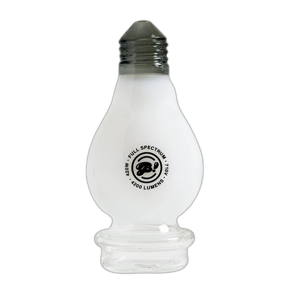BIGFUN! LightBowlb Peak Top - white Puffco Peak glass top