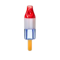 BIGFUN! Pipesicle Hand Pipe – 6" bomb pop borosilicate glass
