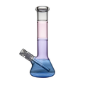 BIGFUN! Tricolor Bong Water Pipe – 5mm borosilicate tricolor gradient water pipe