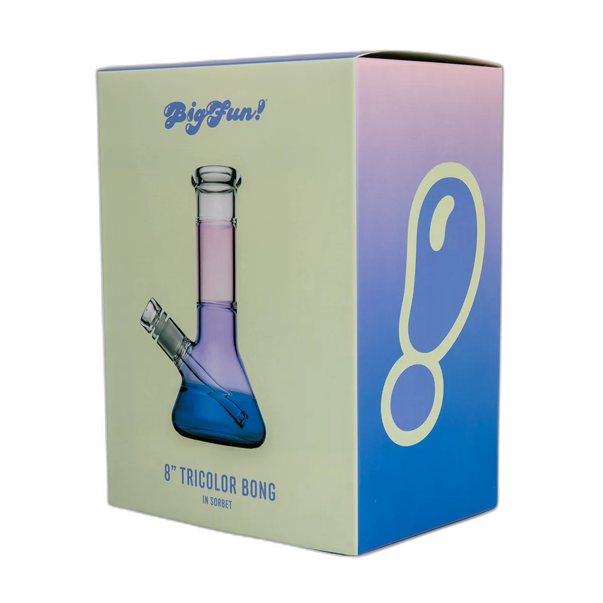 BIGFUN! Tricolor Bong Water Pipe