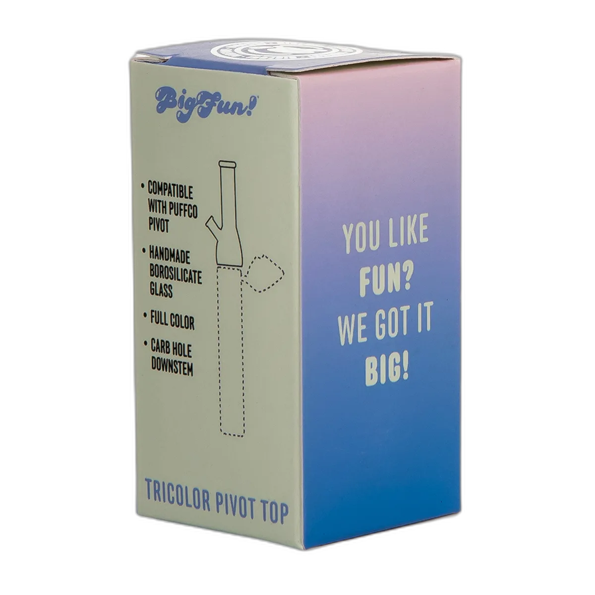 BIGFUN! Tricolor Pivot Tops