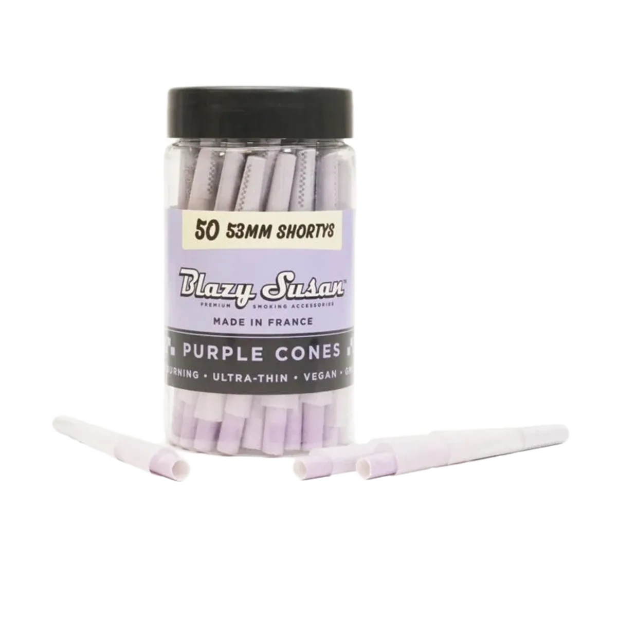 Blazy Susan Purple Paper Cones Pre-Rolled – product image