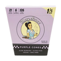Blazy Susan Purple Paper Cones Pre-Rolled