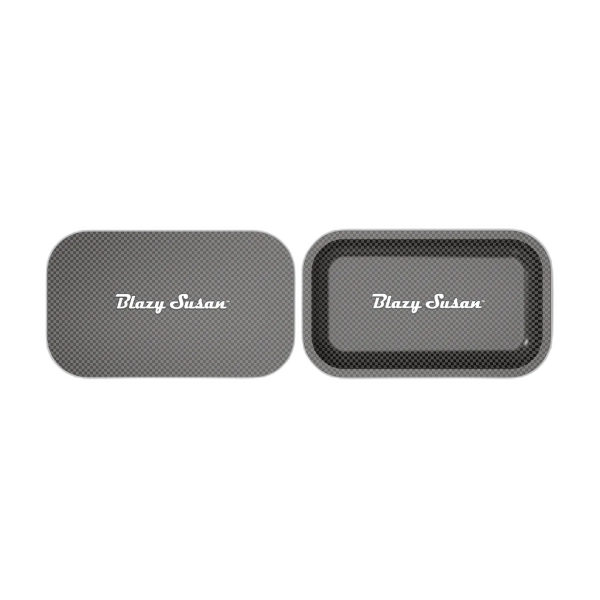 Blazy Susan Rolling Tray with Lid
