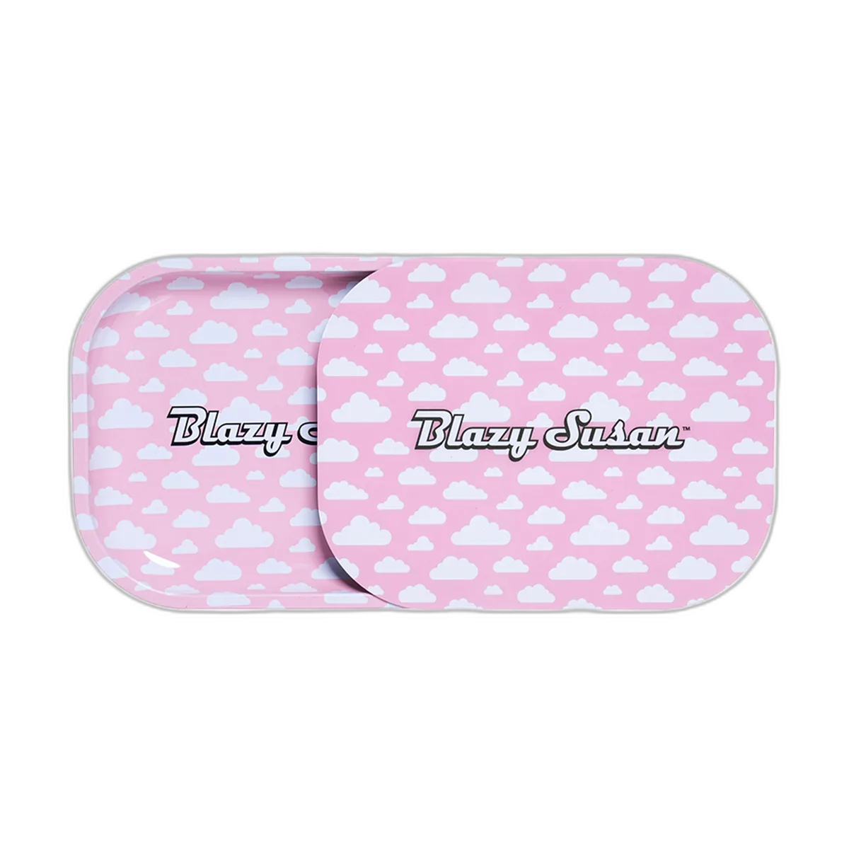 Blazy Susan Rolling Tray with Lid