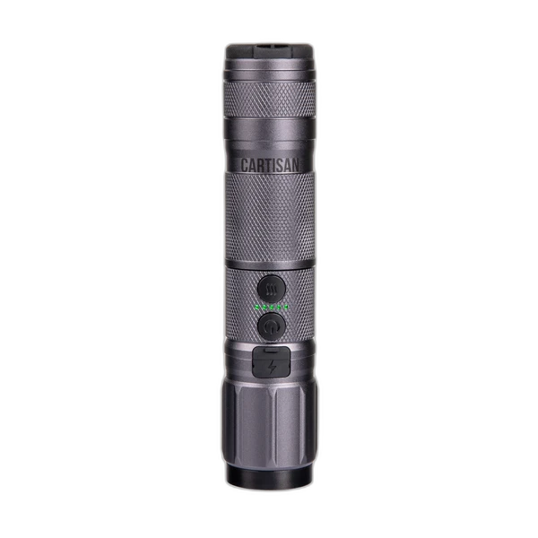 Cartisan High-Beam flashlight 510 battery in Charcoal