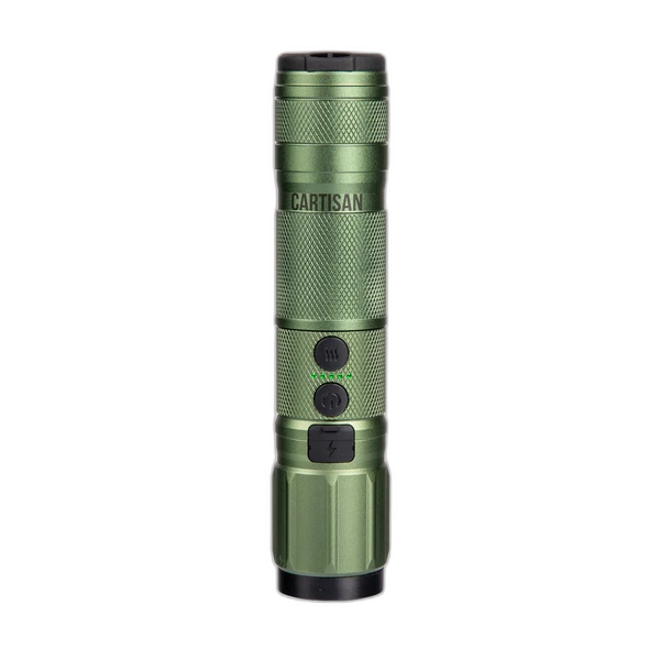 Cartisan High-Beam flashlight 510 battery in Green