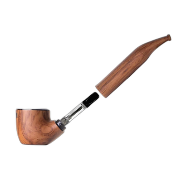 Cartisan The Inspector 510 battery with the stem removed to show the cartridge