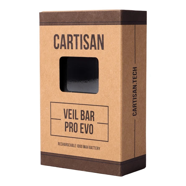 Cartisan Veil Bar Pro EVO 510 Battery retail box