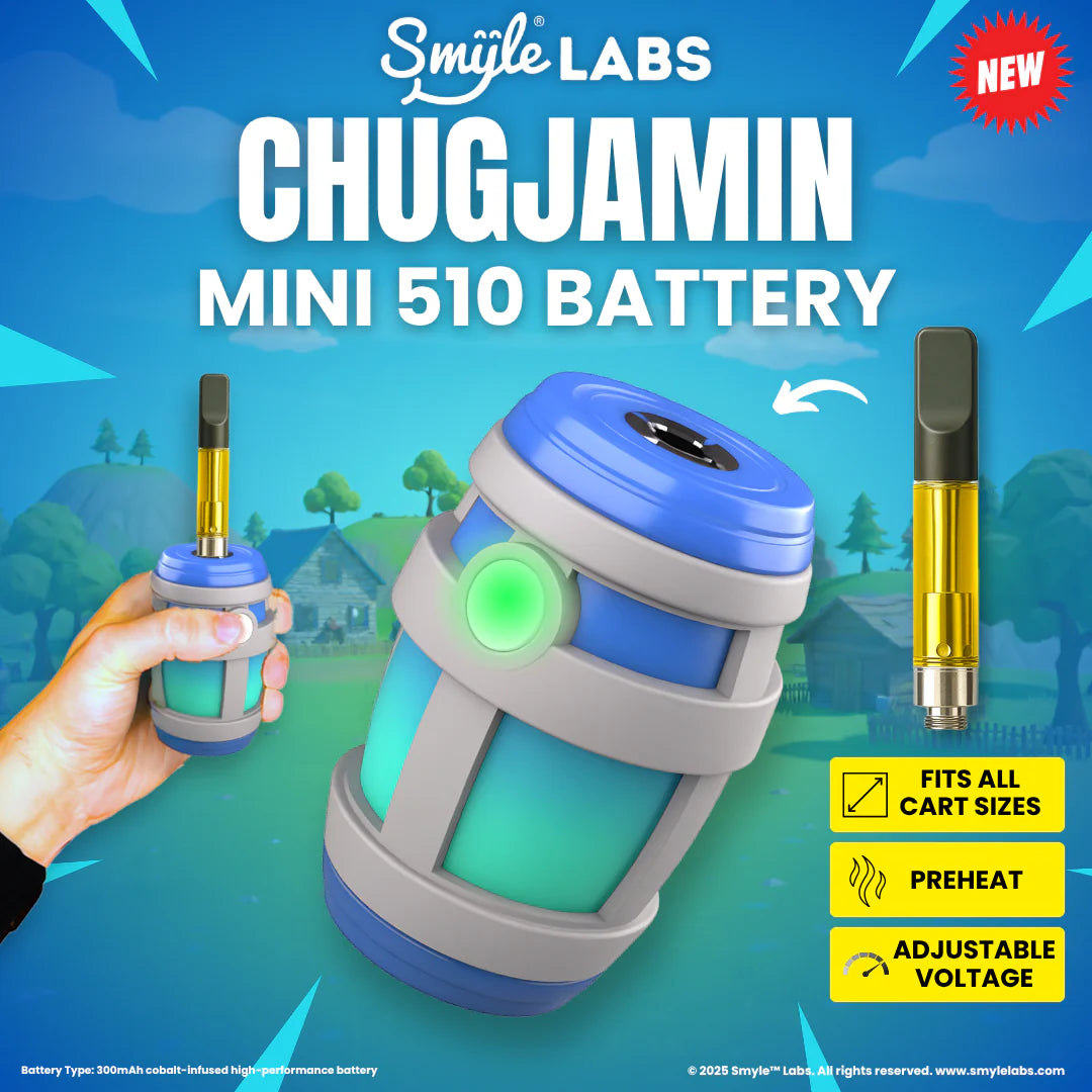 Chugjamin 510 Vape Cart Battery insipired by the Fortnite Chug VGEAR Chugjamin 510 Vape Cart Battery insipired by the Fortnite Chug VGEAR