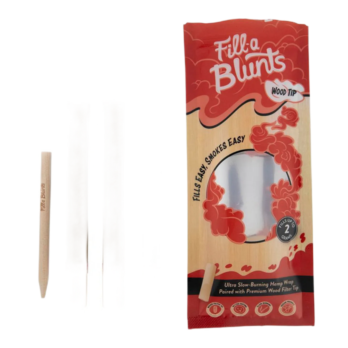 Fill-A-Blunt King Size Blunt Tubes
