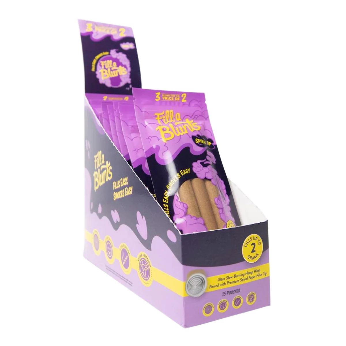 Fill-A-Blunt King Size Blunt Tubes