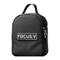 Focus V CARTA 3 Carry Case, black zip case with carry handle and Focus V logo patch