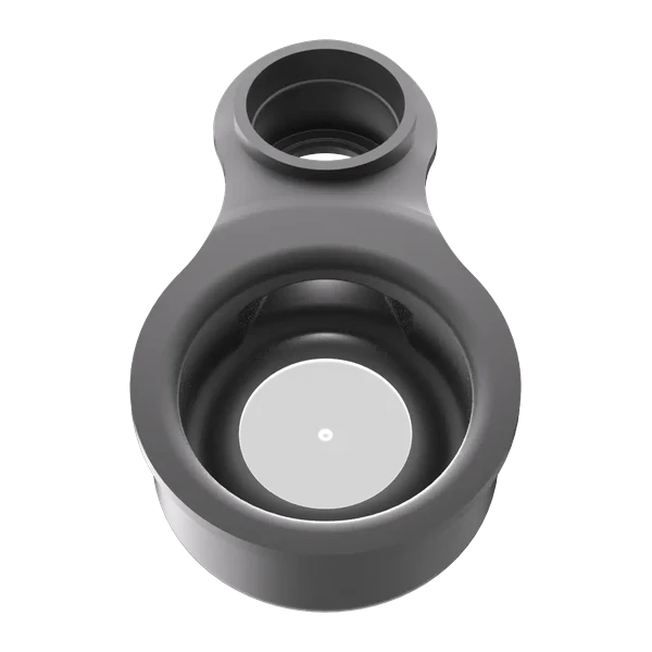 Focus V CARTA 3 Connect, top view into the round chamber and mouth opening