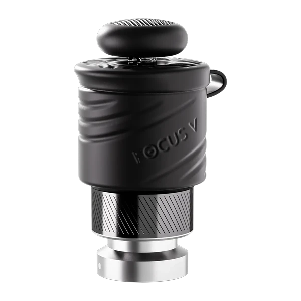 Focus V CARTA 3 Intelli-Core 3 Atomizer, straight on front view with carb cap closed