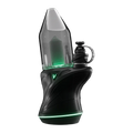 Focus V Carta Sport eRig in Black with smoked glass, bubble cap and green LED glow