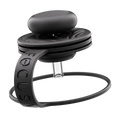 Focus V Swivel Black - glass air path silicone sleeve