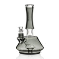 GRAV GRAV Oracle Water Pipe – 9-inch curved smoke-tinted borosilicate glass water pipe