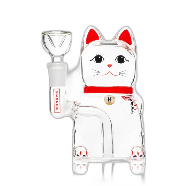 Hemper Hemper Lucky Cat Water Pipe – Hemper Lucky Cat Water Pipe