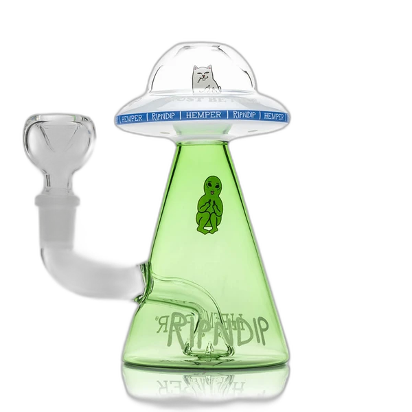 Hemper Hemper RIPNDIP x HEMPER Nermal UFO Water Pipe – Hemper RIPNDIP x HEMPER Nermal UFO Water Pipe
