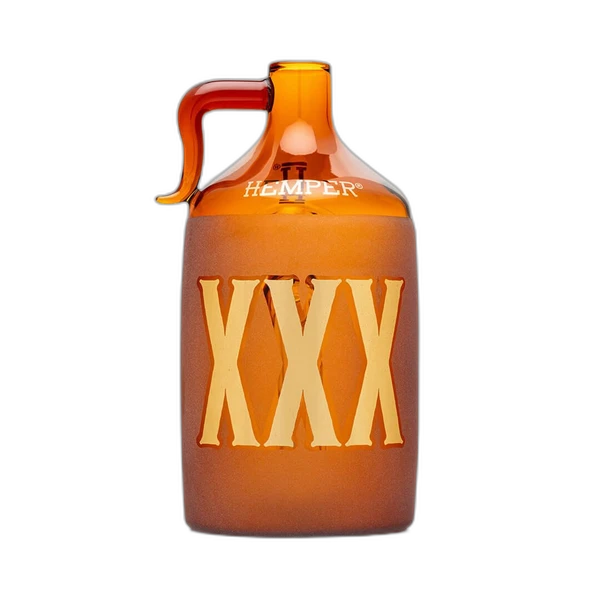 Hemper Hemper Wild West Moonshine Bottle Water Pipe – Hemper Wild West Moonshine Bottle Water Pipe
