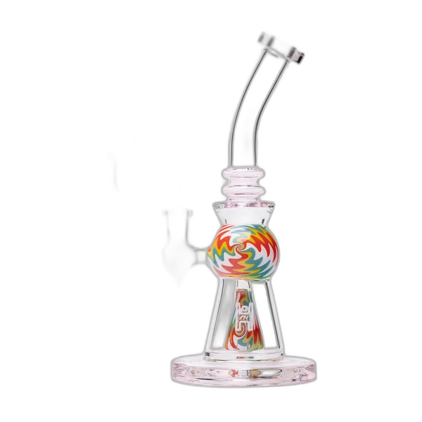 Human Grade 10" Mini Gumball Dab Rig - Pink