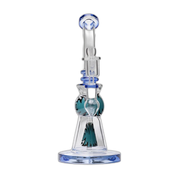 Human Grade 10" Mini Gumball Dab Rig - front detail