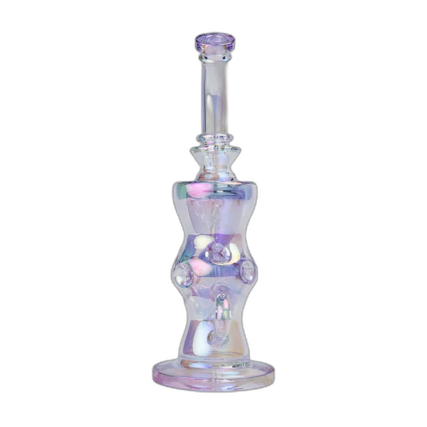 Human Grade 11.5" Swiss Incycler Dab Rig - rear detail