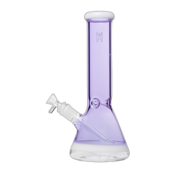 Human Grade 12 inch Beaker Water Pipe in Lavender