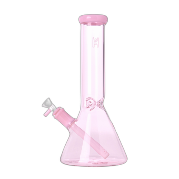 Human Grade 12 inch Beaker Water Pipe in Pink Pink