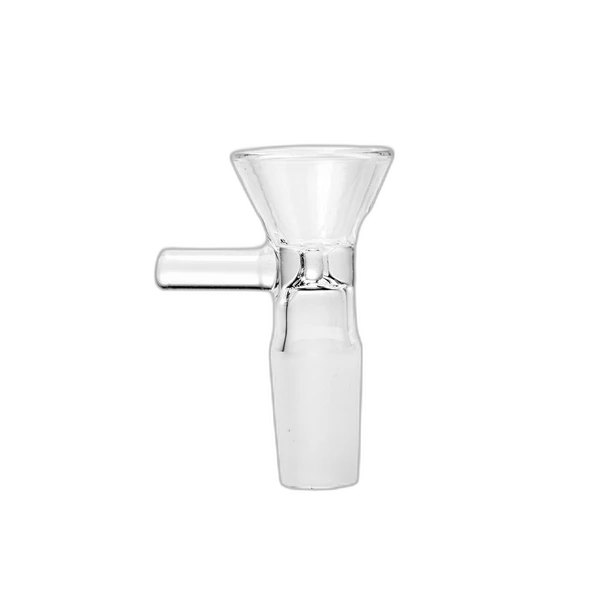 Human Grade 18" Tube Water Pipe - 14mm flower bowl