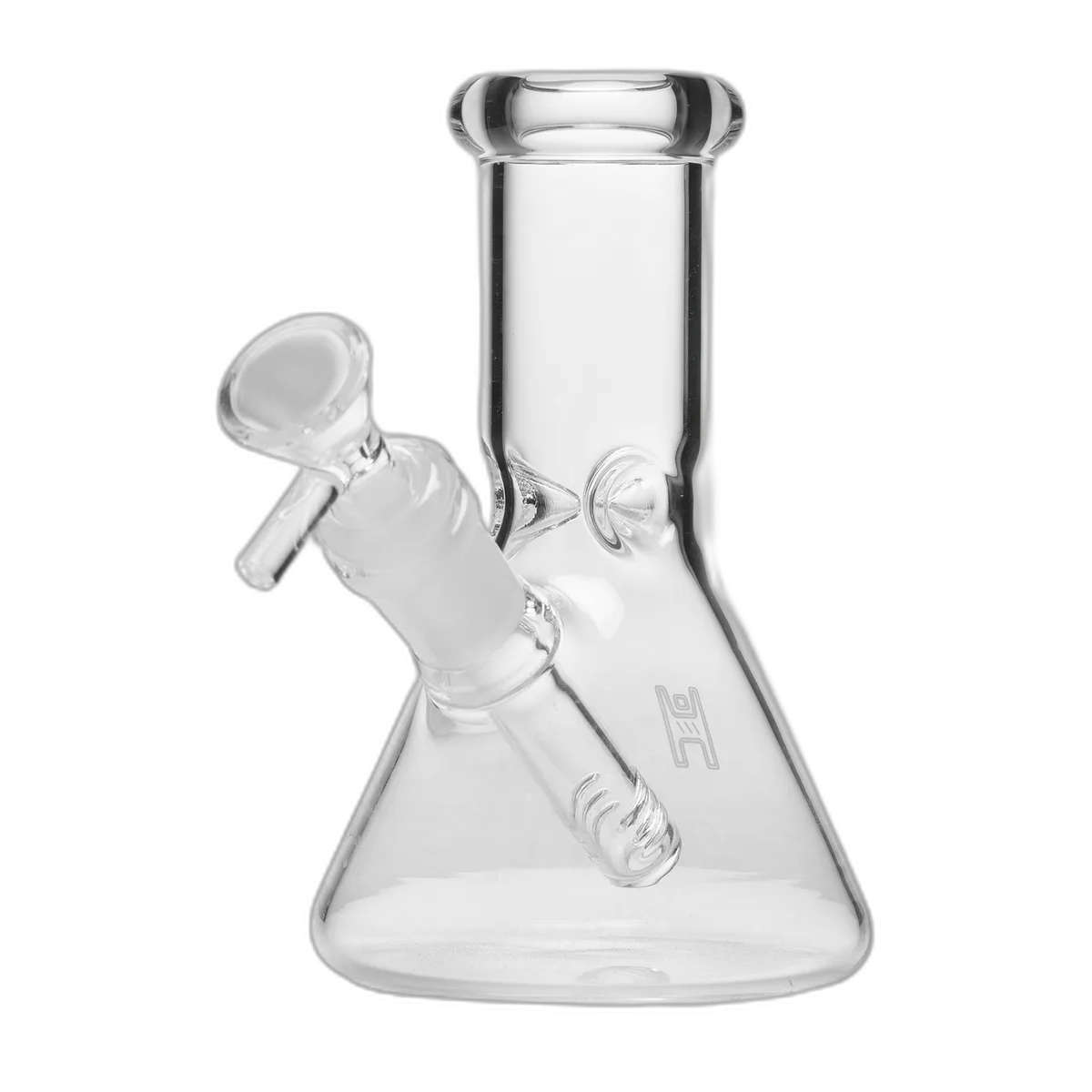 Human Grade 6" Beaker Water Pipe with borosilicate glass beaker base