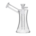 Human Grade 6 inch Hourglass Sidecar Bubbler in Clear