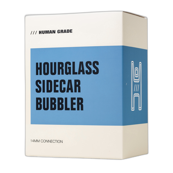 Human Grade 6 inch Hourglass Sidecar Bubbler product detail 12