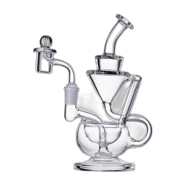 Human Grade 8" Recycler 1A Dab Rig