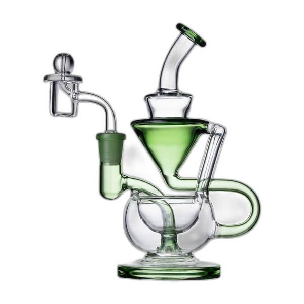 Human Grade 8" Recycler 1A Dab Rig