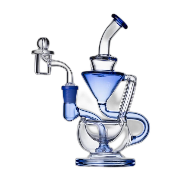 Human Grade 8" Recycler 1A Dab Rig
